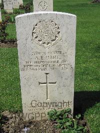 Coriano Ridge War Cemetery - Hart, Albert Edward