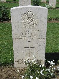 Coriano Ridge War Cemetery - Hasler, Leonard