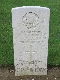 Coriano Ridge War Cemetery - Henderson, Wesley Harold