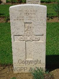 Coriano Ridge War Cemetery - Henson, Owen