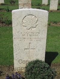 Coriano Ridge War Cemetery - Irwin, William J.