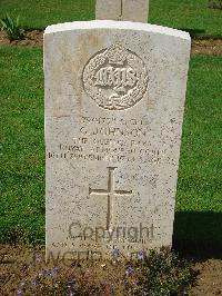 Coriano Ridge War Cemetery - Johnson, George