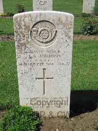 Coriano Ridge War Cemetery - Johnson, Joseph Albert