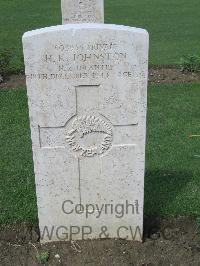 Coriano Ridge War Cemetery - Johnston, Hugh Kenneth