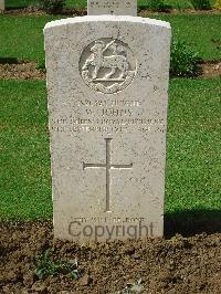 Coriano Ridge War Cemetery - Johns, William