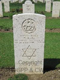 Coriano Ridge War Cemetery - Katz, Ted