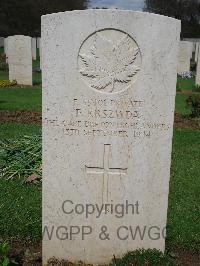 Coriano Ridge War Cemetery - Krszwda, Frank