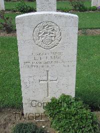 Coriano Ridge War Cemetery - Laing, Eric Frank