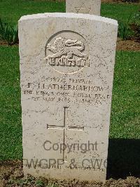 Coriano Ridge War Cemetery - Leatherbarrow, Lawrence