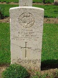 Coriano Ridge War Cemetery - Levett, Basil Colston