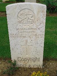 Coriano Ridge War Cemetery - Longden, Sam