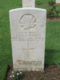 Coriano Ridge War Cemetery - MacDonald, Joseph Frederick