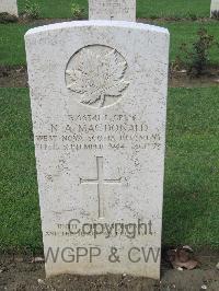 Coriano Ridge War Cemetery - MacDonald, Norman Arnold