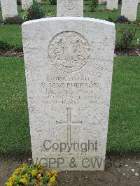 Coriano Ridge War Cemetery - MacPherson, Allan