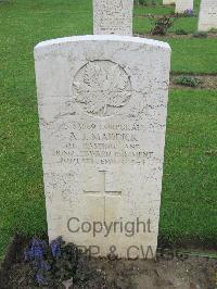 Coriano Ridge War Cemetery - Maddick, Alfred James