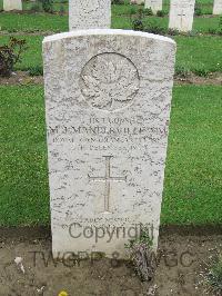 Coriano Ridge War Cemetery - Manderville, Malcolm J.