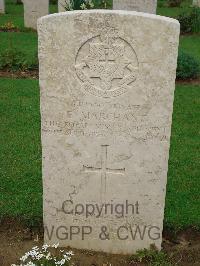 Coriano Ridge War Cemetery - Marchant, Eric