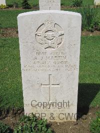 Coriano Ridge War Cemetery - Martin, Alva James