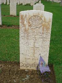 Coriano Ridge War Cemetery - Mather, Maurice J.