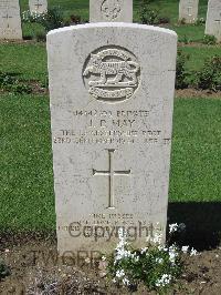 Coriano Ridge War Cemetery - May, John Edward