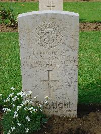 Coriano Ridge War Cemetery - McCauley, Edward Arthur