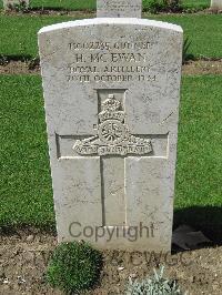 Coriano Ridge War Cemetery - McEwan, Henry