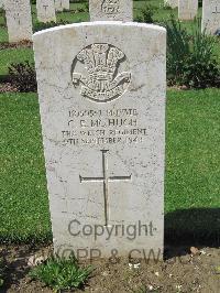 Coriano Ridge War Cemetery - McHugh, Christopher Edward