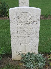 Coriano Ridge War Cemetery - McKay, Donald Stuart