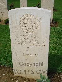 Coriano Ridge War Cemetery - McLeod, Donald