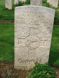 Coriano Ridge War Cemetery - McLeod, Gordon Alexander