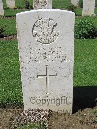 Coriano Ridge War Cemetery - Morgan, William Kerr