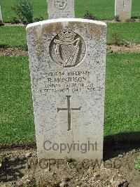 Coriano Ridge War Cemetery - Morrison, Robert