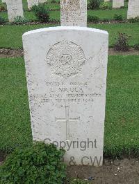 Coriano Ridge War Cemetery - Nicola, L