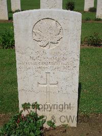 Coriano Ridge War Cemetery - Parsons, Harvey Charles