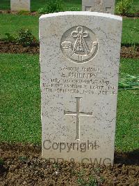 Coriano Ridge War Cemetery - Phillips, Edward