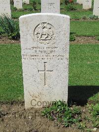 Coriano Ridge War Cemetery - Phillips, Frank