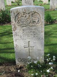 Coriano Ridge War Cemetery - Quinn, Hugh