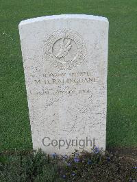 Coriano Ridge War Cemetery - Radingoane, M D