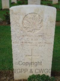 Coriano Ridge War Cemetery - Rae, George