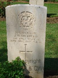 Coriano Ridge War Cemetery - Shepherd, John William