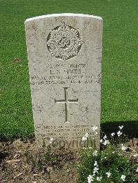 Coriano Ridge War Cemetery - Simes, Leslie Norman