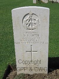 Coriano Ridge War Cemetery - Smith, Norman Arnold