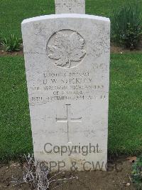 Coriano Ridge War Cemetery - Stickley, David Wallace