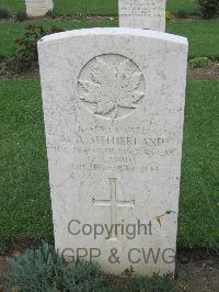 Coriano Ridge War Cemetery - Sutherland, Murray A.