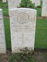 Coriano Ridge War Cemetery - Vannorman, Murray