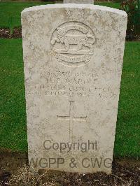 Coriano Ridge War Cemetery - Wardle, Horace Beeri