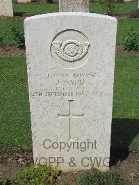 Coriano Ridge War Cemetery - Ward, Joseph