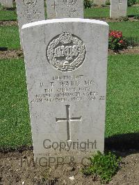 Coriano Ridge War Cemetery - Ward, Richard Thomas