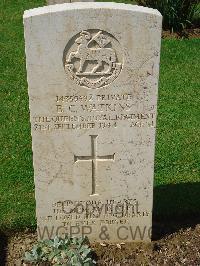 Coriano Ridge War Cemetery - Watkins, Bertie Charles