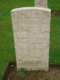 Coriano Ridge War Cemetery - Worrall, Andrew